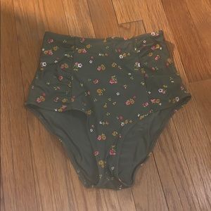 Aerie high waisted bikini bottoms